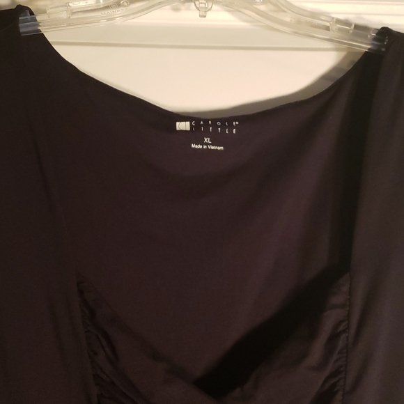 Carole Little black dress- XL - Picture 3 of 6